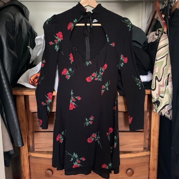 Reformation Vivianne dress - Rochelle rose print - Picture 2 of 5